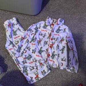 3t grinch pajamas gender neutral